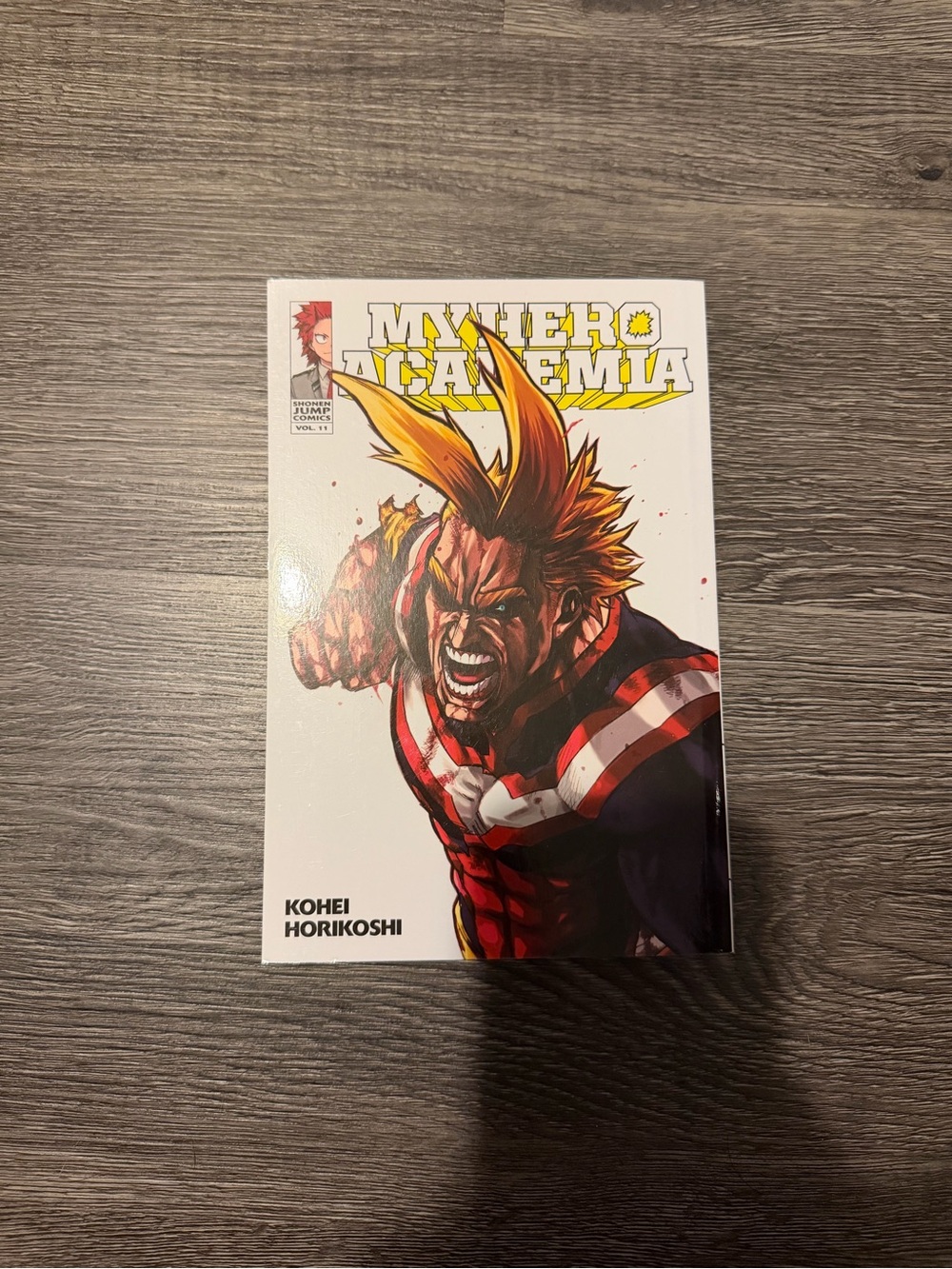 My Hero Academia Vol. 11 Manga - Red & Yellow Cover